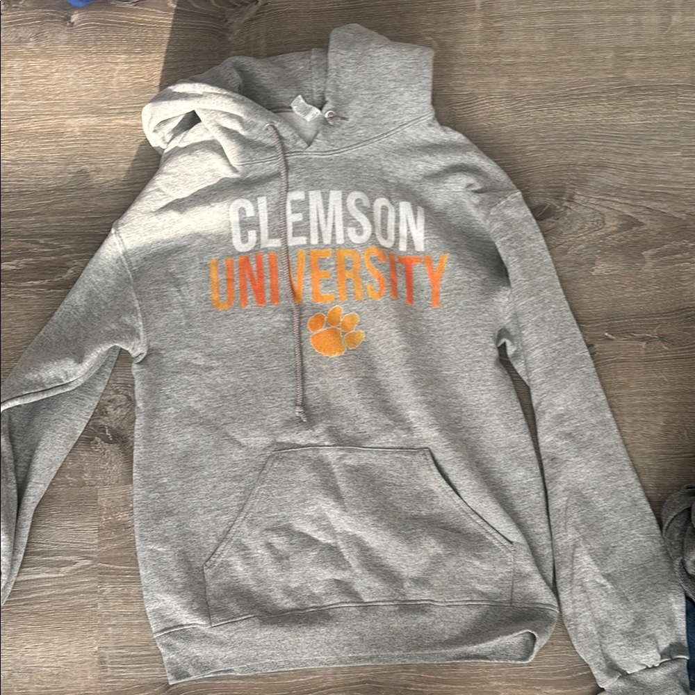 Clemson University Gray Hoodie